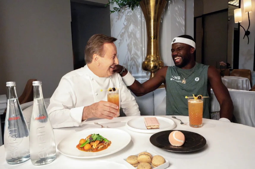 The two launch a limited-time menu in partnership with tennis player and ambassador Frances Tiafoe.